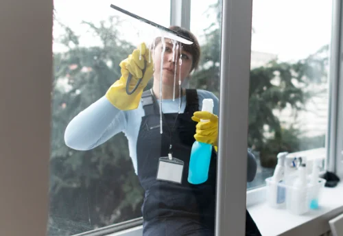 Nettoyage de vitres intérieures et extérieures à Menoncourt